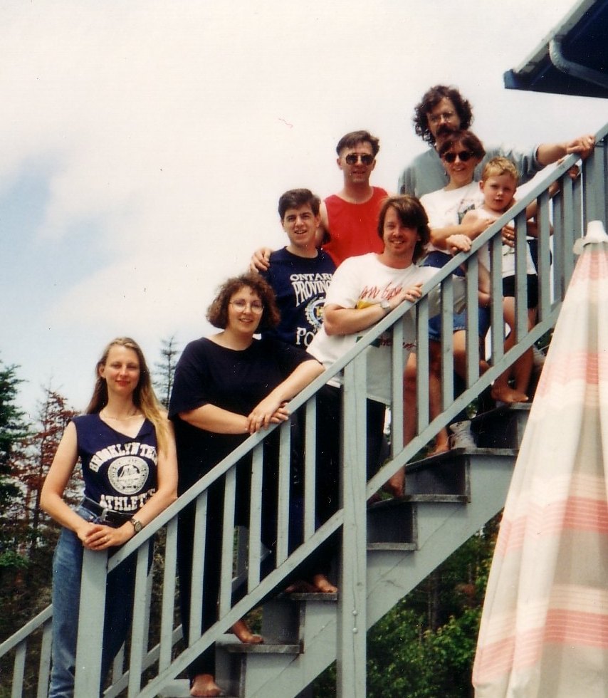 Dianne Urbanski, Ginny Scott, Patrick Lannigan, Ian Scott, Phil Secord, Wendy Secord, Jeremy Secord, Randy Gregory